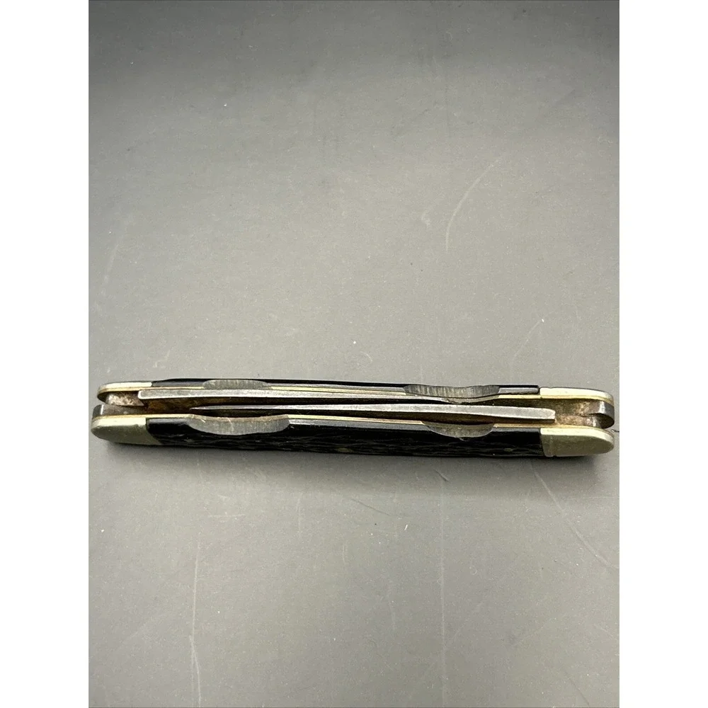 VINTAGE CAMILLUS NEW YORK 20 MUSKRAT 2 BLADE KNIFE